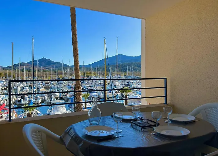 T2 4 Pers. Pres Plage, Parking, Vue Port - - Fr-1-388-90 Аржель-сюр-Мер