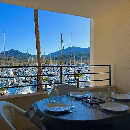 T2 4 Pers. Pres Plage, Parking, Vue Port - - Fr-1-388-90 أرجيليه- سور- مير